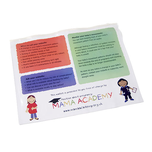 Wellbeing Wallet for Mums Notes MAMA Academy