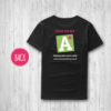 Black Running T-Shirt or Vest (Unisex) - Image 2