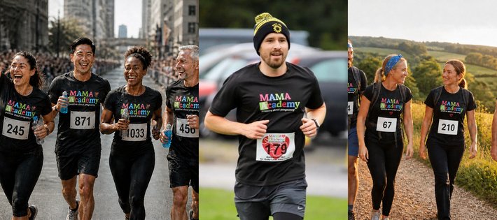 Fundraisers running, trekking and racing for MAMA Academy Fundraisers running, trekking and racing for MAMA Academy